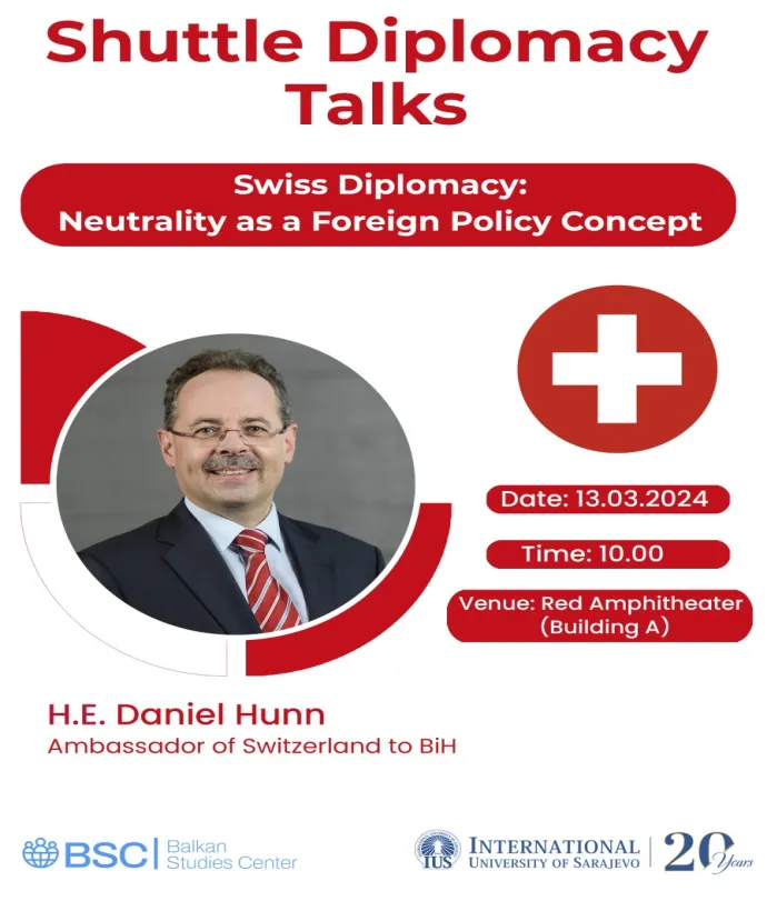 BSC Shuttle Diplomacy Talks: Swiss Diplomacy: Neutrality as a Foreign Policy Concept
