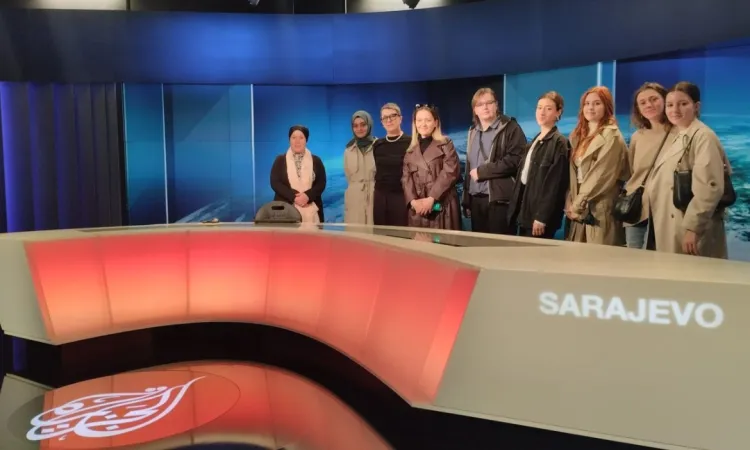 Studenti IUS-a u posjeti Al Jazeera Balkans