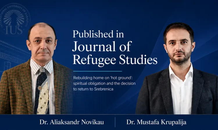 IUS Researchers Contribute to YTB-Supported Project on Post-War Return to Srebrenica
