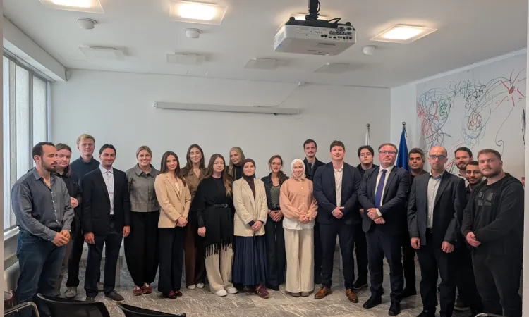 Embassy of Slovenia Welcomes IUS PSIR Students